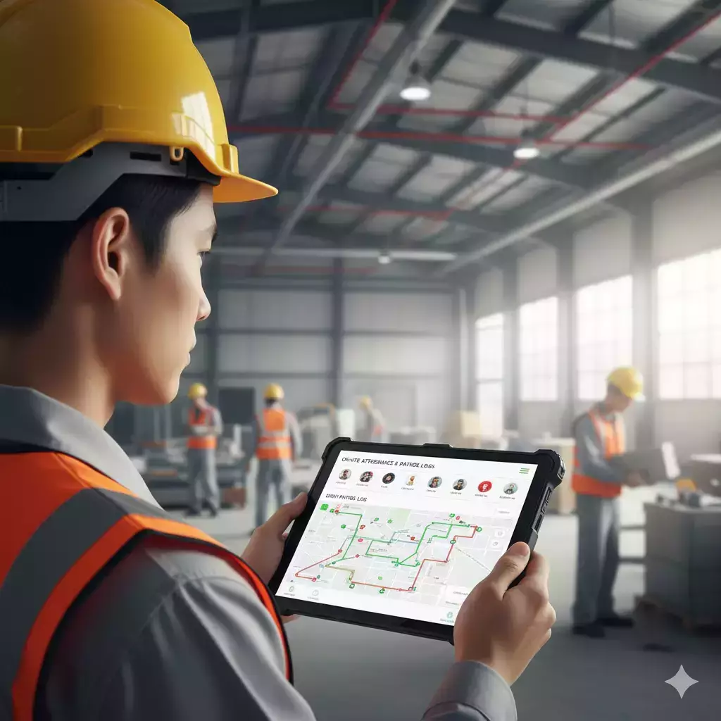 Làm thế nào để theo dõi chấm công và nhật ký tuần tra cho đội ngũ tại chỗ?